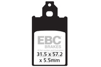Klocki hamulcowe EBC SFA116 skuterowe (kpl. na 1 tarcze)