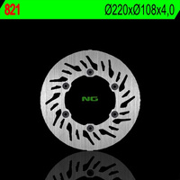 NG TARCZA HAMULCOWA TYŁ GAS GAS 125/200/250/400/450/515 (220X108X4) (6X6,5MM)