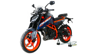 Szyba motocyklowa MRA KTM DUKE 390 2024-, forma NSPM, bezbarwna