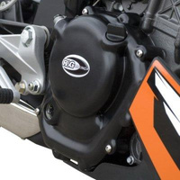 Osłona Silnika Rg Racing Ktm 125 Duke Prawa Strona Black