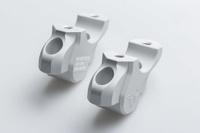 Zestaw podwyższający kierownicę BMW MODELS podwyższenie 32MM PRZESUNIĘCIE 25MM SW-MOTECH silver