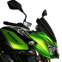 Szyba motocyklowa MRA KAWASAKI Z  750 R, ZR750N, 2011-, forma T, czarna