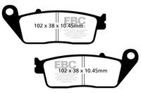 Klocki hamulcowe EBC SFA608HH skuterowe (kpl. na 1 tarcze)