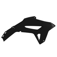 POLISPORT OSŁONY CHŁODNICY (KOMPLET) HONDA CRF 250R '22-'24; CRF 450R '21-'24 KOLOR CZARNY