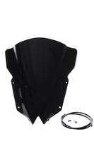 Szyba motocyklowa MRA YAMAHA YZF R 6, RJ15, 2008-2016, forma R, czarna