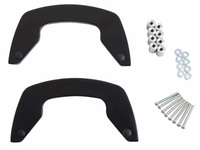 Zestaw adapterów z bagażnika bocznego Krauser K-Wing do C-Bow - czarny