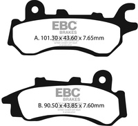 Klocki hamulcowe EBC FA716 (kpl. na 1 tarcze)