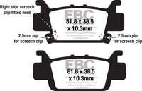 Klocki hamulcowe EBC SXR704HH Side By Side Race Formula (kpl. na 1 tarcze)