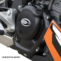 Osłona Silnika Rg Racing Triumph Street Triple (R) 12-13/675 Daytona 2012 Lewa Strona Black