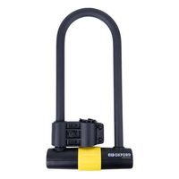 Zabezpieczenie antykradzieżowe OXFORD MAGNUM U-lock kolor czarny/żółty