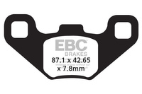 Klocki hamulcowe EBC FA490R (kpl. na 1 tarcze)