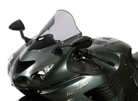 Szyba motocyklowa MRA KAWASAKI ZX 14 R, ZXT40A/ZXT40C/ZXT40E/ZX14, 2006-, forma R, czarna