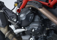 Zestaw Osłon Silnika Rg Racing Ducati Hypermotard 821/Hyperstrada 821, (2 Części) Black