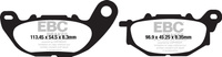 Klocki hamulcowe EBC FA663HH wzmacniane (kpl. na 1 tarcze)