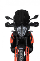 Szyba motocyklowa MRA KTM ADVENTURE 790 R, , 2018-, forma TN, czarna
