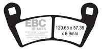 Klocki hamulcowe EBC SXR452HH Side By Side Race Formula (kpl. na 1 tarcze)