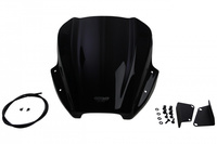 Szyba motocyklowa MRA KAWASAKI VERSYS 650, LE650C, 2010-2014, forma TM, czarna