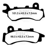 Klocki hamulcowe EBC SFA723 skuterowe (kpl. na 1 tarcze)