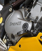 Slidery Silnika Rg Racing Benelli 1130 Cafe Racer Prawa Strona Black