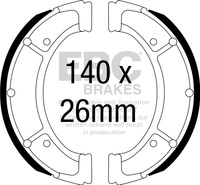 Szczęki hamulcowe EBC Y537 (1 kpl.)