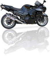 Tłumik IXIL KAWASAKI ZZR 1400 08-11, typ SOVE (waga 3000 g, długość 423 mm, materiał Inox AISI304, k