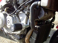 Crashpady Classic Rg Racing Honda Rvf400 (Nc35) Alt. Kit Black