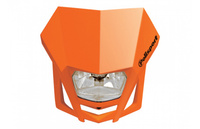 POLISPORT WYPRZEDAŻ LAMPA PRZEDNIA MODEL LMX (ŻARÓWKA HALOGENOWA) KOLOR POMARAŃCZOWY