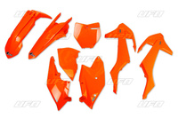 UFO KOMPLET PLASTIKÓW KTM SX/SXF '16-'18 ( Z WYJĄTKIEM SX 250 '16) KOLOR POMARAŃCZOWY FLUO (KT517FFLU)