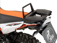 Stelaż górnego kufra Alurack w kolorze czarnym do połączenia z oryginalnym tylnym bagażnikiem do KTM 890 Adventure / R / Rally (2023-)