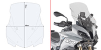 GIVI SZYBA PRZEZROCZYSTA 55,5 x 46 cm (H x W) - BMW S 1000 XR (20 > 21) / m 1000 xr (24 > 25)