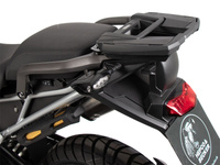 Stelaż kufra centralnego Easyrack w kolorze czarnym, do połączenia z oryginalnym bagażnikiem tylnym do Triumph Tiger 1200 Rally Explorer / GT Explorer (2022-)