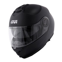 GIVI KASK X.21 EVO BASIC- SZCZĘKOWY Z BLENDĄ - CZARNY MAT ROZMIAR XL / 61