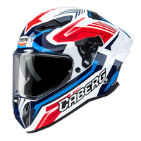 Kask integralny CABERG model DRiFT EVO II - JARAMA KOLOR BIAŁY/CZERWONY/NIEBIESKI