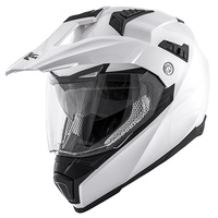 KAPPA KASK KV30 DUAL OFF ROAD Z SZYBĄ I BLENDĄ BIAŁY L/60 - WYPRZEDAŻ - WYCOFANY Z OFERTY - HKKV30BB91060