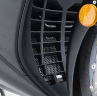 Osłona Chłodnicy Rg Racing Kymco Ak550 18- Silver