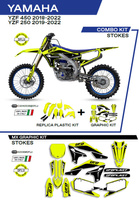 UFO Komplet plastików plus komplet naklejek (oklein) YAMAHA YZF 250 '19-'22