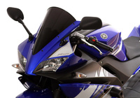 Szyba motocyklowa MRA YAMAHA YZF R 125, RE06/RE 11, 2008-2018, forma R, czarna