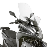 GIVI szyba przezroczysta (74H X 63 W) / potrzebny D2120KIT - YAMAHA TRICITY 125 (14 > 15) - 2120DT