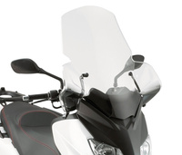 KAPPA SZYBA YAMAHA X-MAX 125-250 (10-13), MBK Skycruiser 125 (10-12) 73,5 X 63 CM PRZEZROCZYSTA - POTRZEBNE MOCOWANIE D446KITK - 446DTK