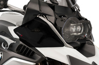 DEFLEKTORY BOCZNE GÓRNE OWIEWKI DO BMW F850GS / R1200GS / R1250GS MOCNO PRZYCIEMNIONA