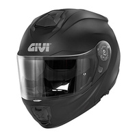 GIVI Kask X.20 SOLID szczękowy z blendą; kolor - CZARNY MAT
