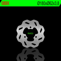 NG TARCZA HAMULCOWA TYŁ DERBI SENDA 50 '95-'03 (18X62X3,8MM) (3X10,5MM)WAVE