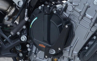 Slidery Silnika Rg Racing Ktm 790 Duke, Prawa Strona Black
