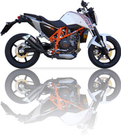 Tłumik IXIL KTM DUKE 690 (KMT690) 12-16, typ L3XB (waga 3000 g, długość 370 mm, materiał Inox AISI30