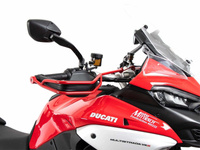 Komplet osłon klamek w kolorze czerwonym (lewa+prawa strona) do Ducati Multistrada V4 / S / Pikes Peak / Rally / RS (2025-)