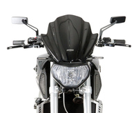 Szyba motocyklowa MRA YAMAHA FZ-09, , 2014-2016, forma NRM, czarna