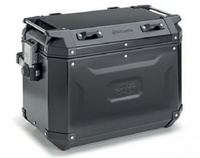 KAPPA 2025/05 KUFER BOCZNY 48L MONOKEY CAM SIDE KVG48B K'VOYAGER ALUMINIOWY LEWY KOLOR CZARNY ANODOWANY BLACK LINE
