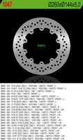 NG TARCZA HAMULCOWA PRZÓD BMW R45/60/65/75/80/90/100 (260X144X5) 10 OTWORÓW