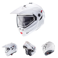 KASK SZCZĘKOWY CABERG FLIP-UP ENDURO TOURMAX X BIAŁY POŁYSK