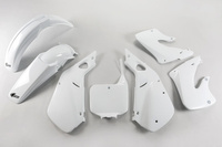 UFO komplet plastików HONDA CR 125/250 '97-99, kolor BIAŁY